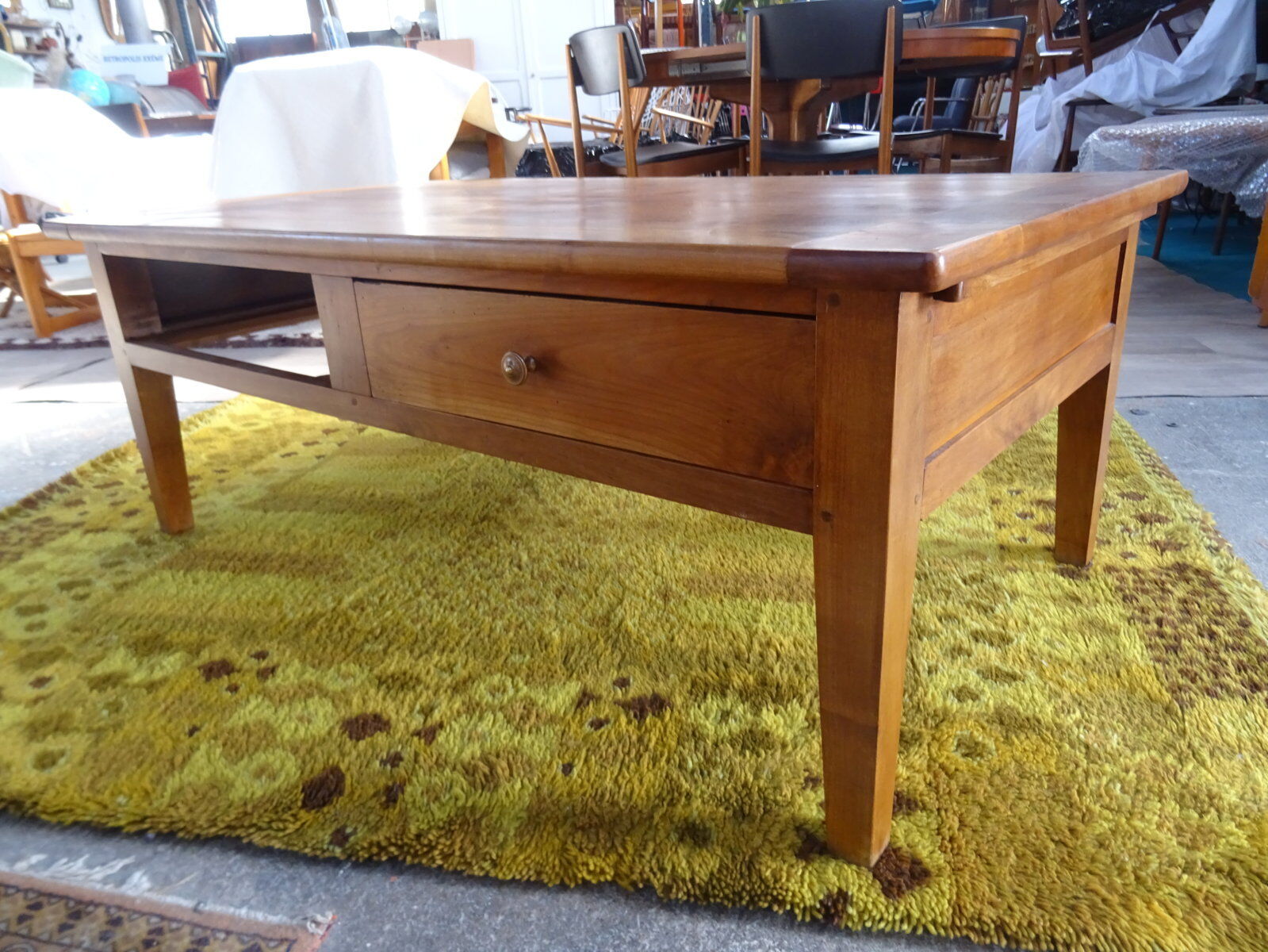 "Farm" drawers coffee table on both sides