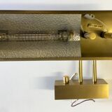 Halogen wall sconce by Lucien GAU - 70s/80s