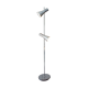 Lampadaire 70's, Italie, chrome et aluminium