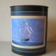 Metal wastebasket decor three poles Cutty Sark retro office trash can