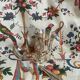 Silver-plated egg cup and spoon set