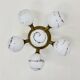 Hillebrand Sputnik Ceiling lamp flush mount , 1970s