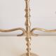 Brass chandelier/candle holder