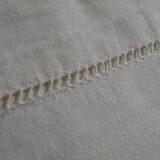 2 old openwork mestizo cotton pillowcases