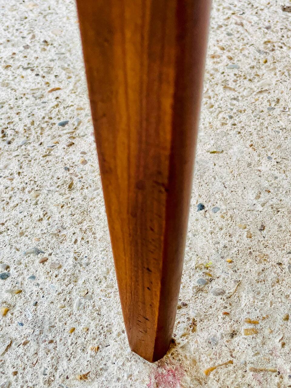 Vintage Scandinavian teak bedside table circa 1960's