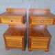 Art Deco bedside tables in pairs