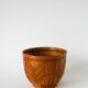 Paire de cache-pots en osier / rotin, 1970
