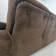 Ancien canapé vintage 3 place Airborne design français Cadestin velour