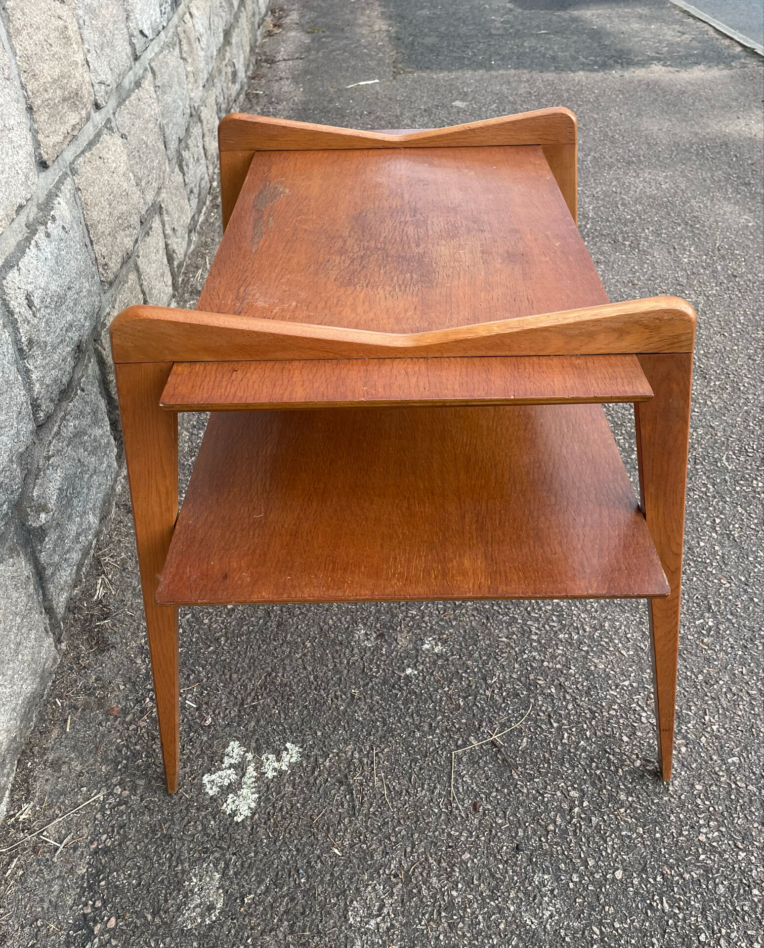 Danish style side table