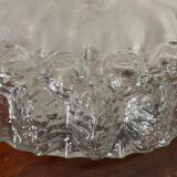 Ceiling lamp applied in molded glass 25cm