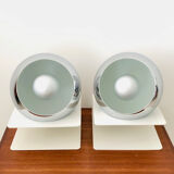 Eyeball table lamp, Italy 1970s