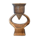 Superb Vintage Ceramic Candle Holder – Modernist & Brutalist Design