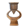 Superb Vintage Ceramic Candle Holder – Modernist & Brutalist Design