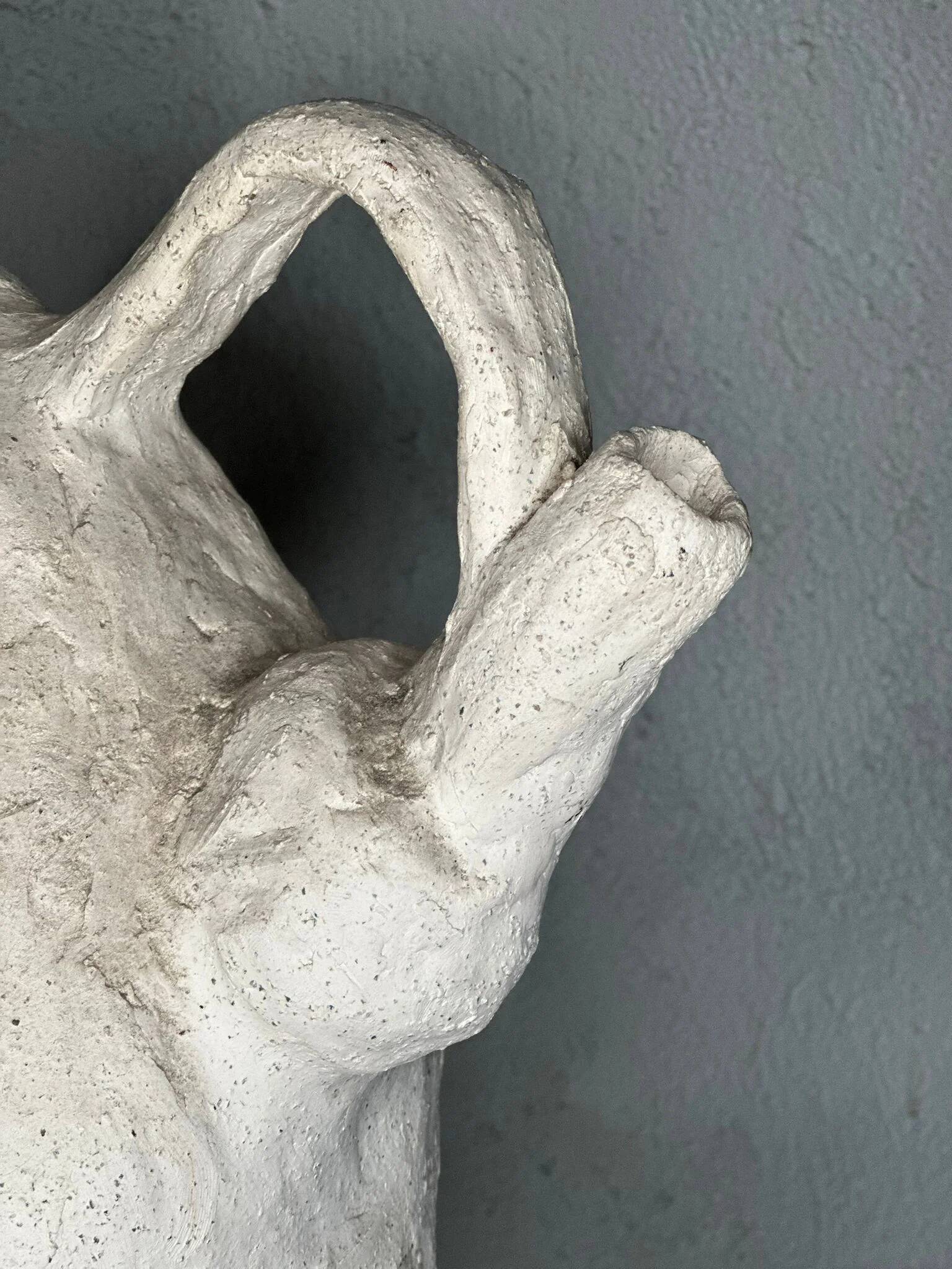 Anthropomorphic terracotta sculpture