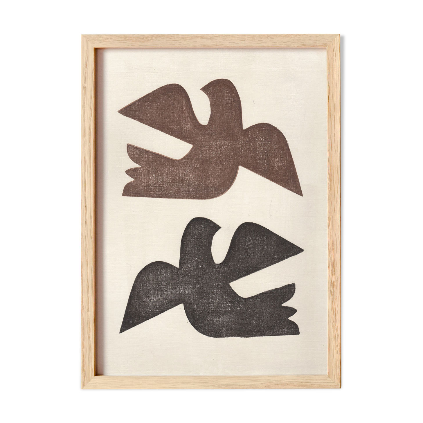 Painting Birds -30x40cm- signed Eawy