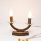 Pair of art deco style bedside lamps circa 1940