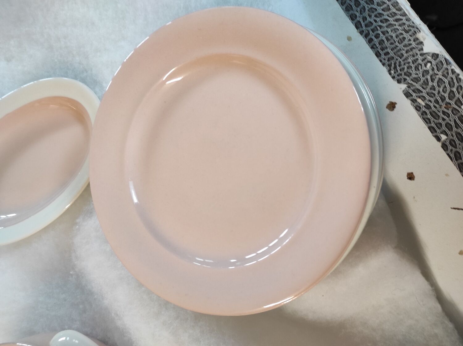 Service rose poudré Villeroy et boch