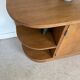 Meuble bas enfilade vintage art déco bois massif
