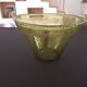 Large blown biot glass salad bowl