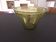 Grand plat saladier en verre souffle biot