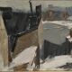 Original Dutch Oil on Canvas – “Rooftops” by Adrian van Arkel (1924–2006)