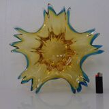 Sommerso Murano Glass Bowl, Italy, 1960s