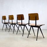 Chaises d'école industrielle