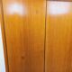 Vintage Scandinavian-style teak wardrobe from the 1960s