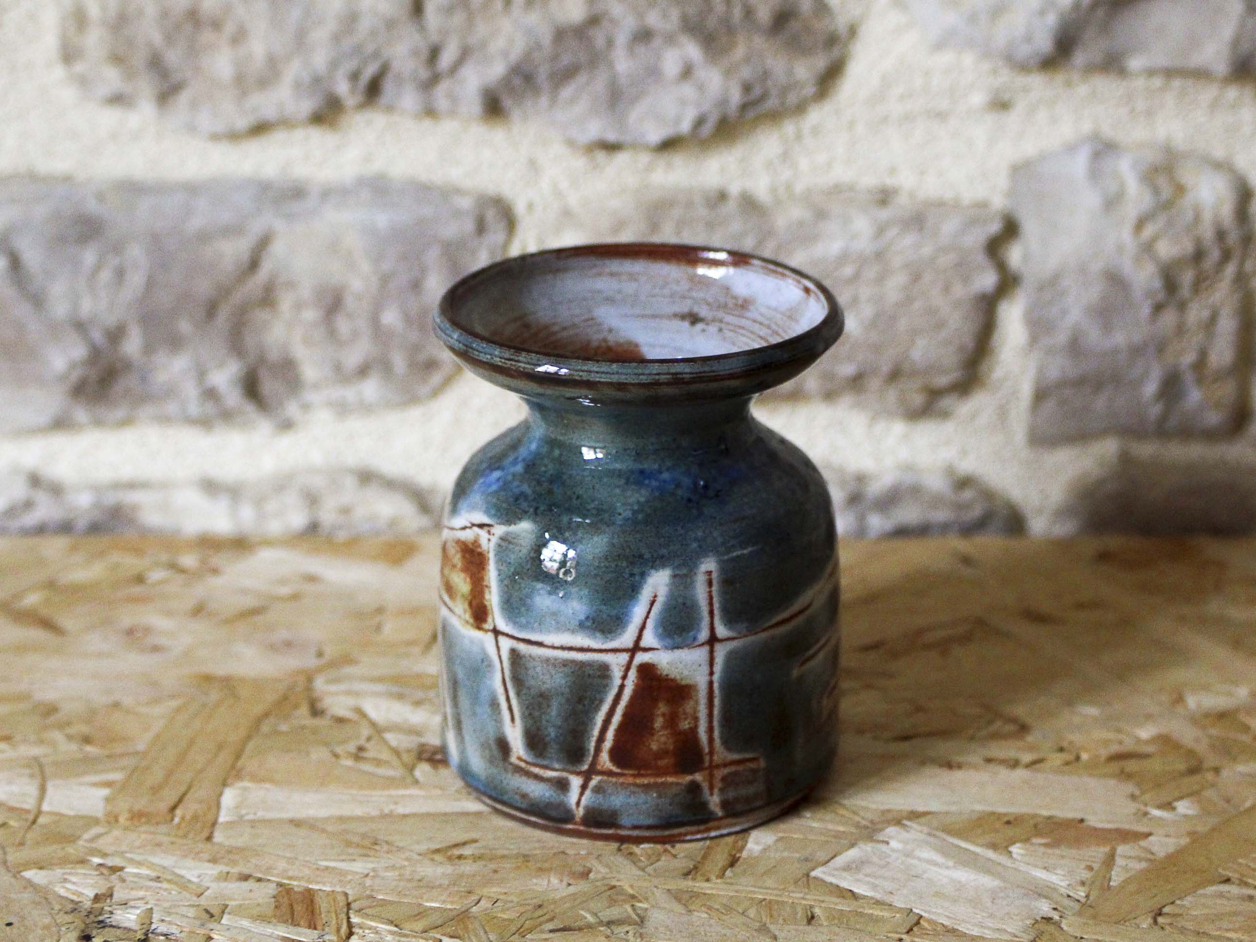 Esther Chureau glazed ceramic vase