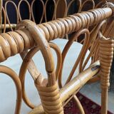 Vintage rattan crib – 1960s/70s