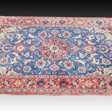 Tapis d'Orient d'Iran Ispahan Ancien : 0.98 X 1.62 Mètres