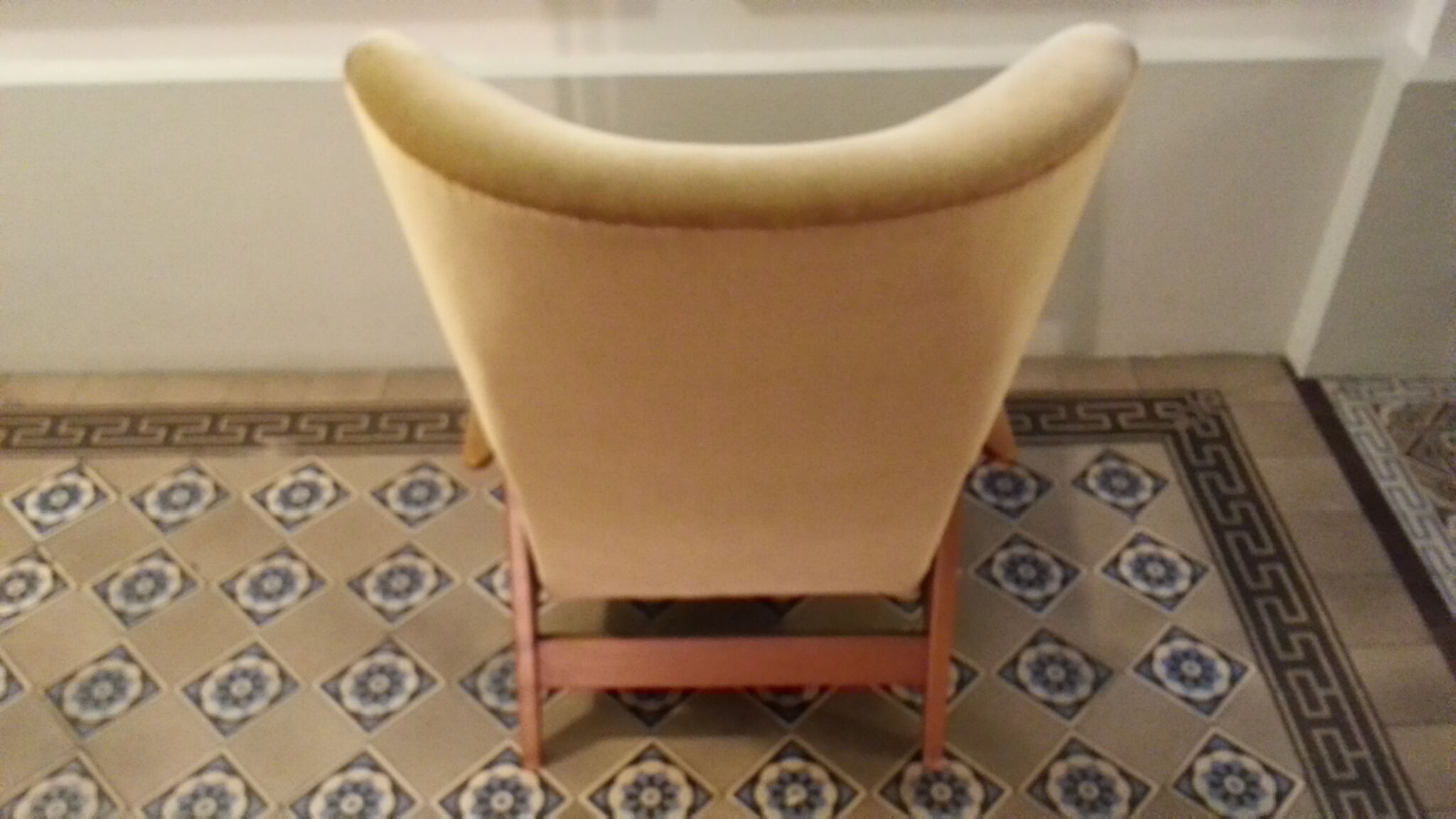 Armchair Relax Scandinavian Shepherdess wingback chair years Scandinavian 50 60