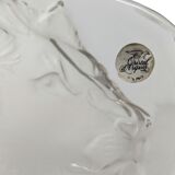 Paperweight Lion head sculpture Arques Crystal