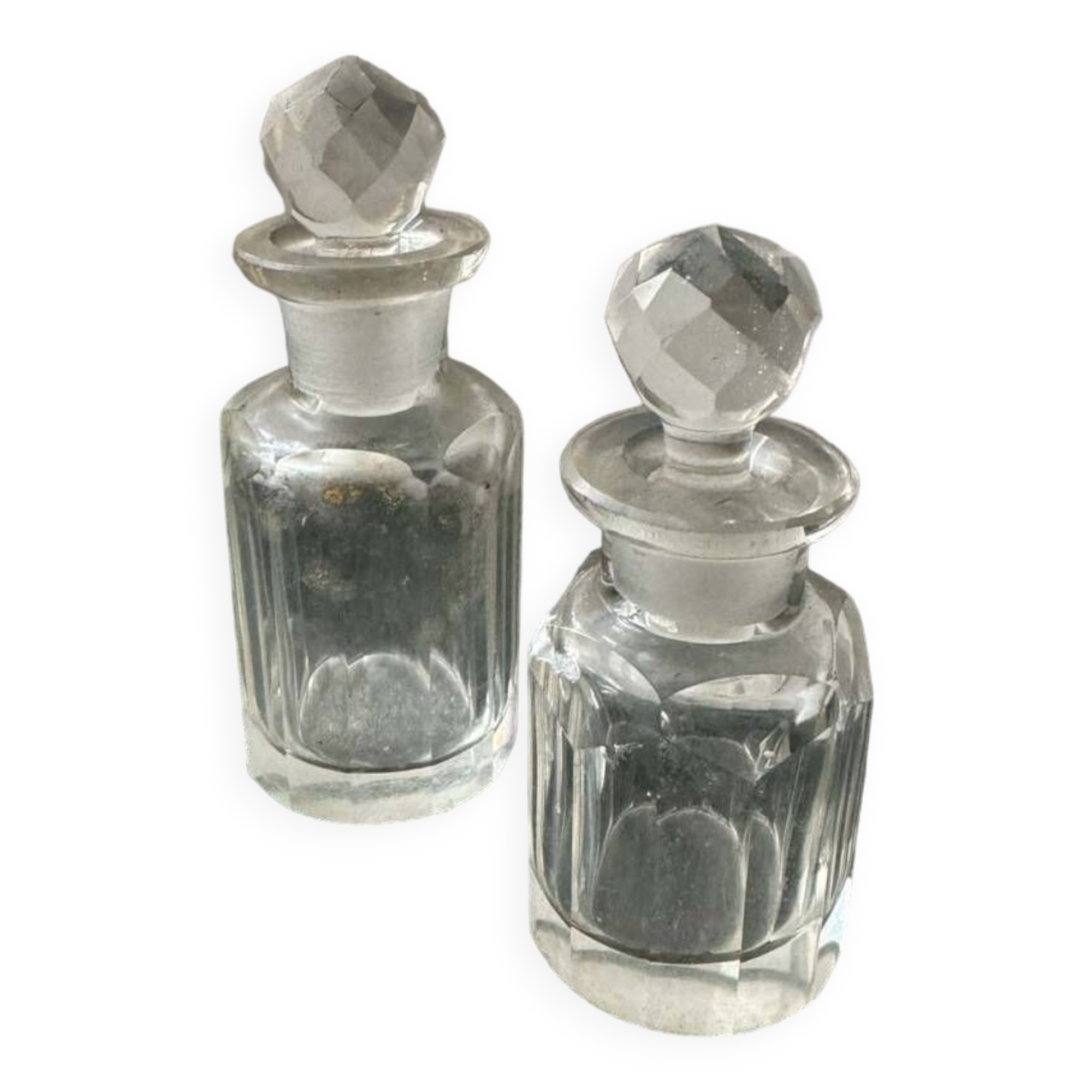 Set of 2 small perfume bottles