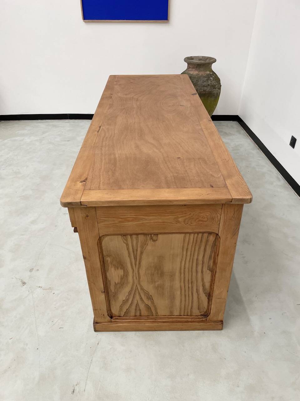 2m central island pine counter