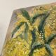 Oil on canvas still life "The Mimosa"