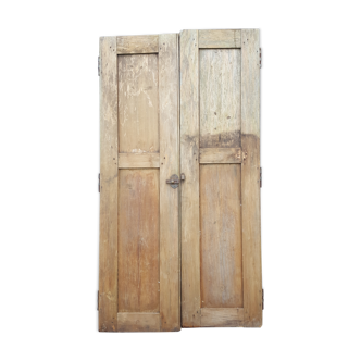 Pair of old closet doors