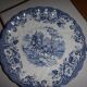 2 chocolate and English porcelain saucers