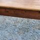 Farm table nineteenth century feet spindles 251cm and its 2 benches