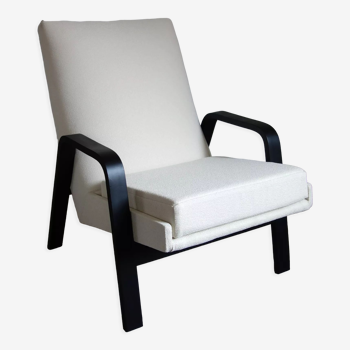 Fauteuil Steiner restauré design ARP années 50