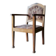 Art Deco chair with armrests