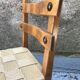 Wooden chair and rope 1970