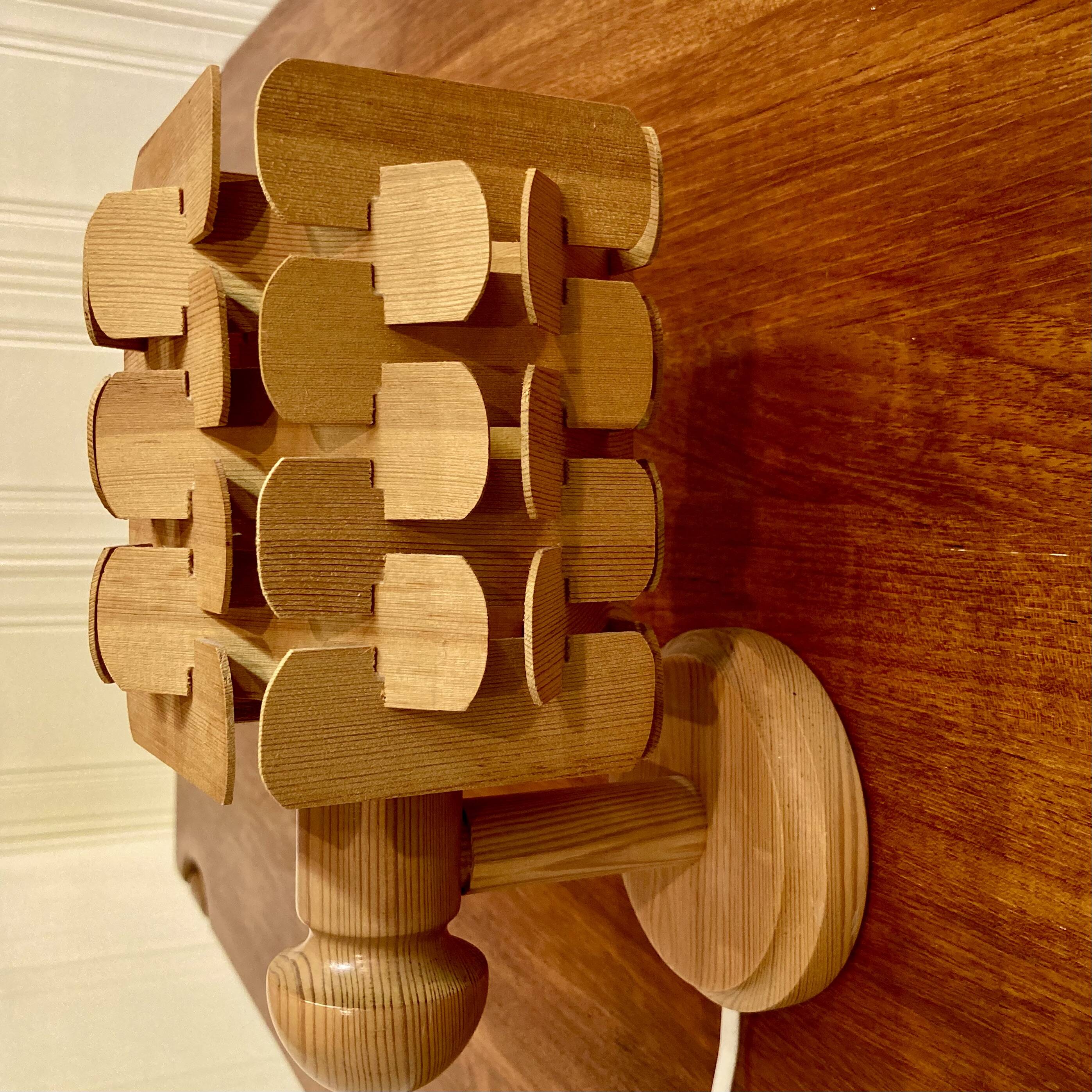 PAIR OF SCANDINAVIAN DESIGN WALL LIGHTS 1960.