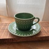 Set of 4 cups and plates