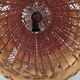 Vintage rattan hanging lamp