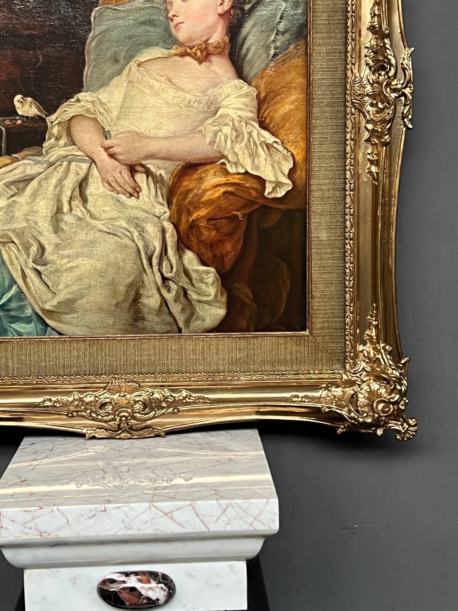 Jean François Gilles Colson. Tableau "Repos".