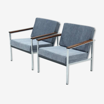 Set of 2 armchairs Gispen 1453 by Coen de Vries 1968