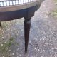Bouillotte coffee table with antique marble top, Louis XVI style