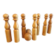 Jeu de quilles ancien en bois