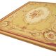 Handmade European Vintage Aubusson Kilim 271 cm x 362 cm